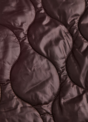 Темно-коричнева демісезонна куртка удлинена H&M