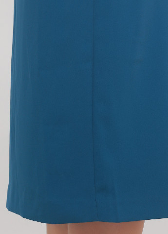 Темно-бирюзовая кэжуал однотонная юбка Boden