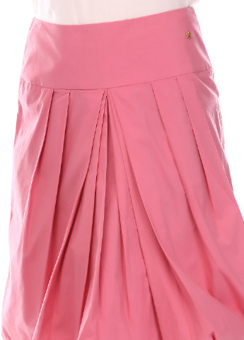 Розовая кэжуал однотонная юбка Roberta Scarpa колокол
