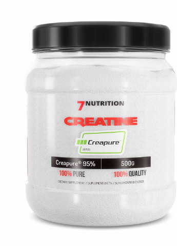 Креатин 7Nutrition Creatine Creapure 500g (Natural) 7 Nutrition (254371744)