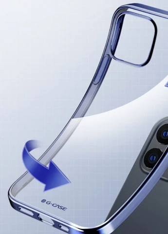 TPU чехол Shiny Series для Apple iPhone 12 mini (5.4') Синий (is_00000040506_4) G-Case (229728197)
