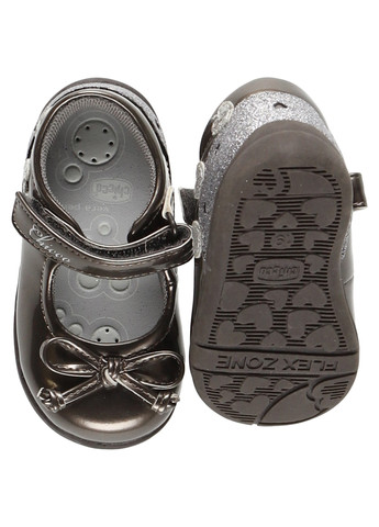 Коричневые туфли без каблука Chicco