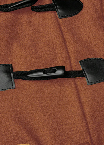 Светло-коричневое демисезонное Пальто дафлкот SHEIN