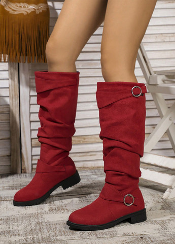 Осенние сапоги SHEIN с пряжкой