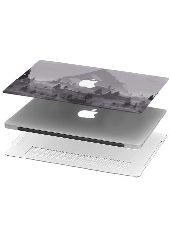 Чехол пластиковый для Apple MacBook Pro 15 A1707 / A1990 Минимализм (Minimal landscape) (9649-2737) MobiPrint (219124285)