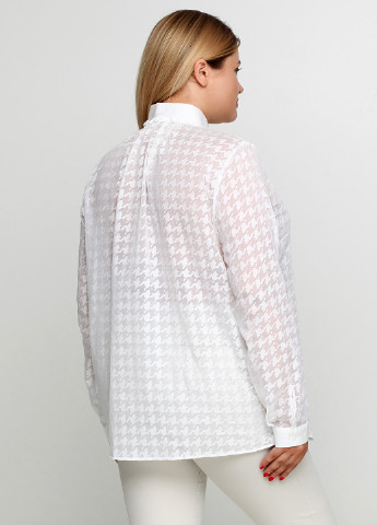 Белая летняя блуза Van Laack