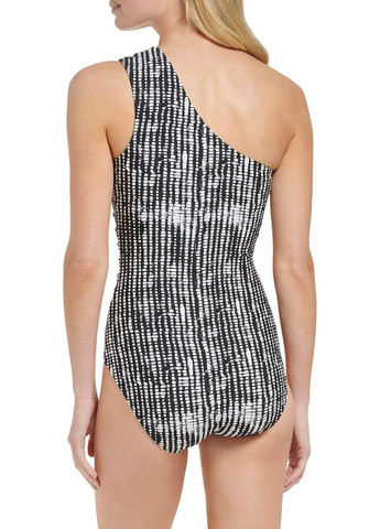 Черный демисезонный купальник слитный Calvin Klein