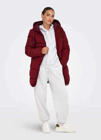 Вишневое зимнее Куртка Only