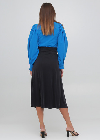 Темно-серая кэжуал однотонная юбка Monki клешированная