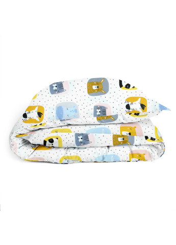 Комплект подросткового постельного белья ANIMALS COLOR ROSE (Наволочка 50х70 Пододеяльник 160х220 Простынь 90х200х20) Cosas (251422190)