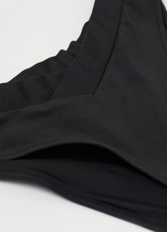 Черные купальные трусики-плавки однотонные H&M