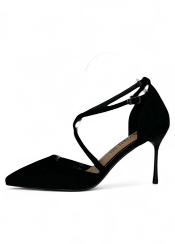 Aiformaria Туфли т-страп черный з натуральная замша, китай — лето (333803666)