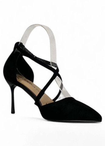 Aiformaria Туфли т-страп черный з натуральная замша, китай — лето (333803666)