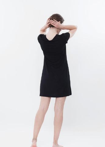 Нічна сорочка жіноча L чорна 0211/1 Effetto (254797181)