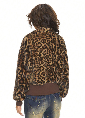 Комбінована демісезонна куртка SHEIN