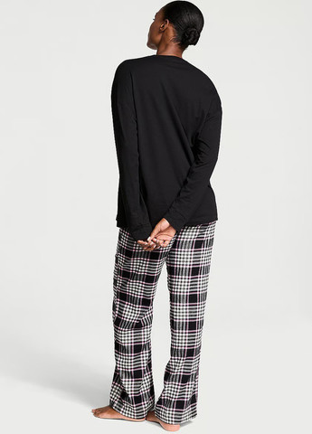 Комбинированная всесезон пижама (лонгслив, брюки) лонгслив + брюки Victoria's Secret