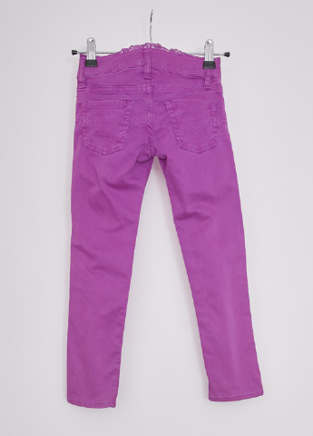 Фиолетовые кэжуал летние зауженные брюки Nolita