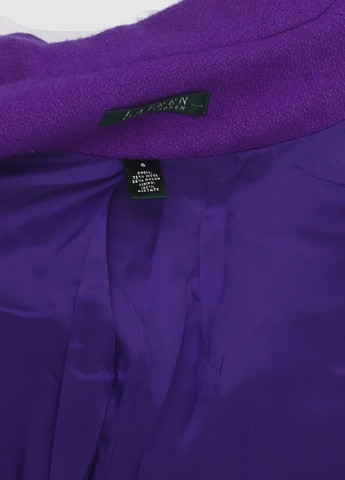 Фиолетовый женский жакет Ralph Lauren однотонный - демисезонный