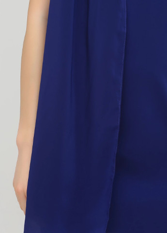 Синя коктейльна сукня однотонна AX Paris