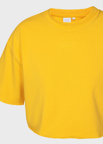 Желтая летняя футболка PRPY