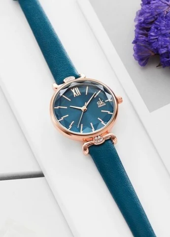 Женские часы Extra Green quartz Shengke (229044560)