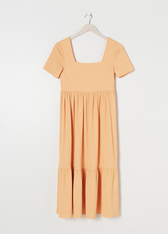 Персикова кежуал сукня Sinsay однотонна