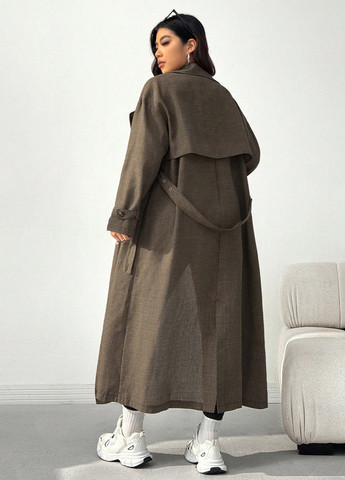 Плащ SHEIN тренчкот на гудзиках демісезон (341743519)