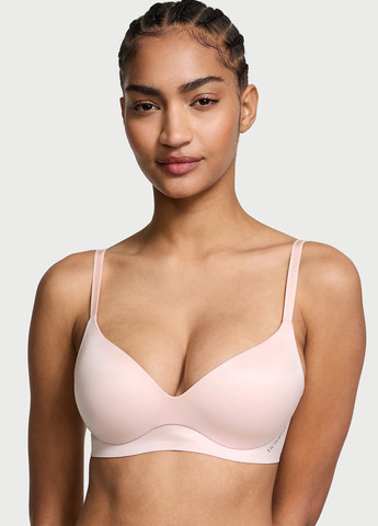 Рожевий демісезонний комплект (бюстгальтер, трусики) Victoria's Secret