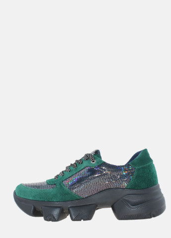 Зеленые демисезонные кроссовки r20-5645 зеленый Fabiani