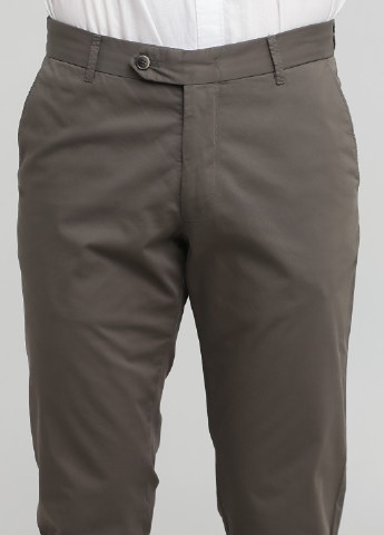 Сіро-коричневий демісезонний костюм (піджак, штани) Rene Lezard