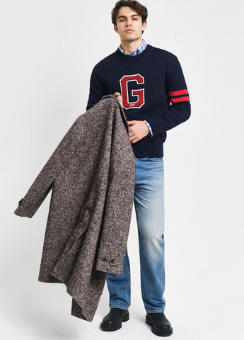 Синий демисезонный джемпер джемпер Gant