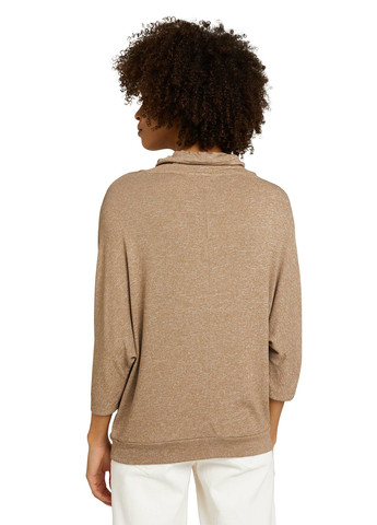 Светло-коричневый зимний свитер Tom Tailor