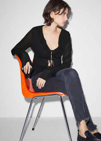 Чёрная блуза C&A