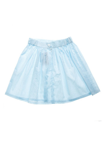 Синяя кэжуал однотонная юбка Kids Couture со средней талией
