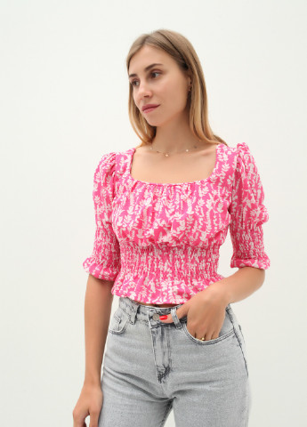 Рожева літня блуза NOA noa