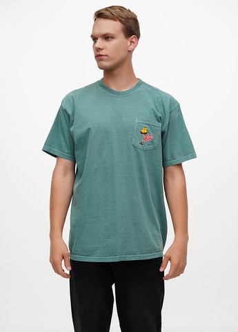 Зеленая футболка Comfort Colors