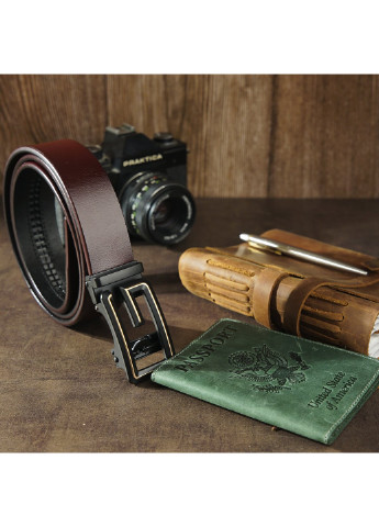 Мужской кожаный ремень 115х3,4 см Vintage (252413304)