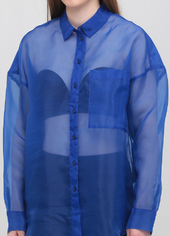 Синя літня блузка Monki