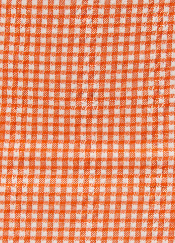 Оранжевая кэжуал в клетку юбка KOTON
