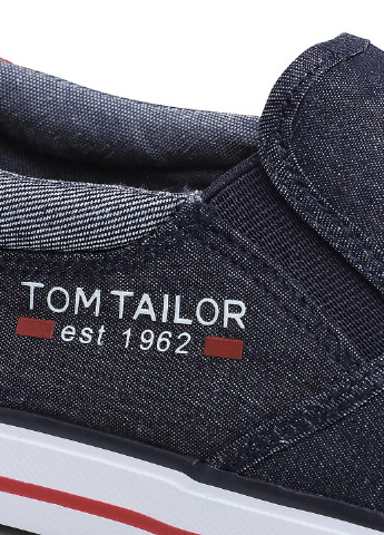 Темно-синие півкед tom tailor Tom Tailor с белой подошвой