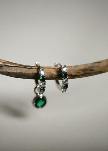 Серьги Silver Flame (350941522)