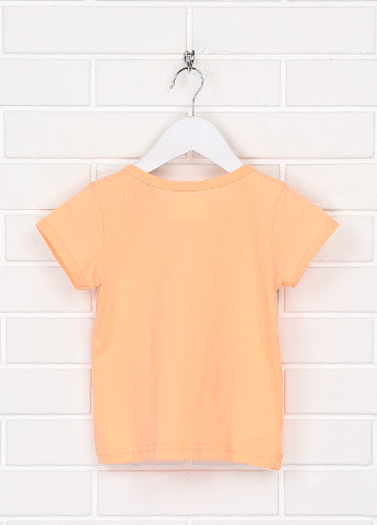 Світло-оранжева літня футболка Трикомир