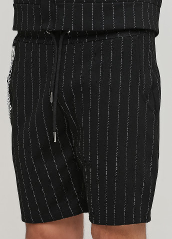 Чорний літній костюм (жилет, шорти) з шортами Boohoo