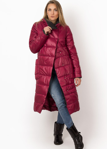 Бордовая зимняя куртка Lilove