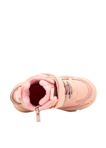 Розовые кэжуал осенние ботинки BBT Kids