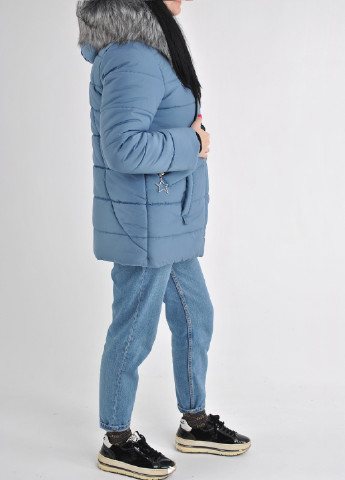 Синяя зимняя зимняя куртка Fashion Club