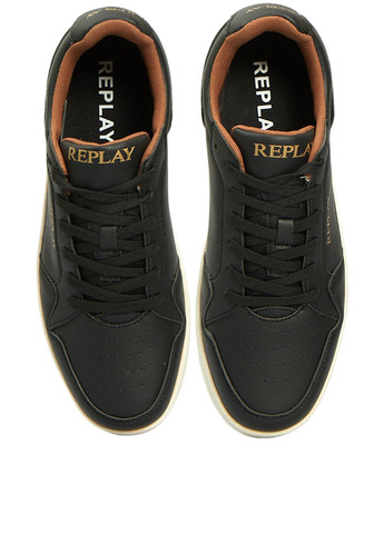 Черные всесезонные кроссовки Replay