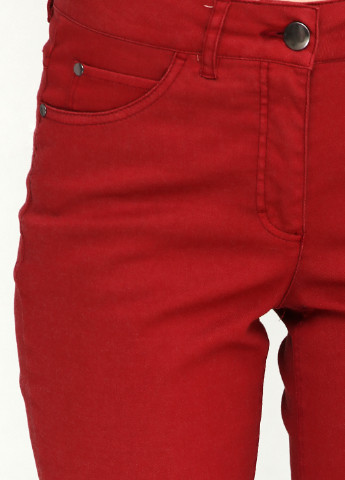 Терракотовые джинсовые летние прямые брюки Share