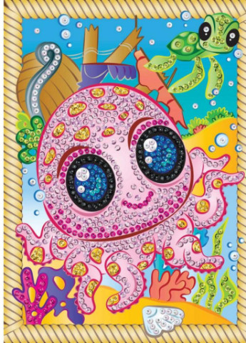 Набор для творчества SMOOGLES Осьминог (SA1813) Sequin Art (202365066)
