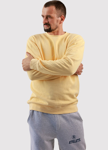 Жовтий світшот Yesterdays однотонний без декору (361422184)